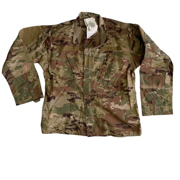 Army Combat Uniform Coat Men's Size M Long Full Zip Blouse Shirt Coat Brand New - Picture 3 of 14
